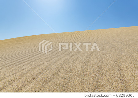 鳥取市，鳥取藍天和鳥取沙丘 68299303