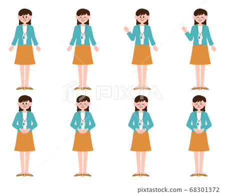 Set of ol women posing 68301372