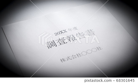 Preparation of survey report 68301645