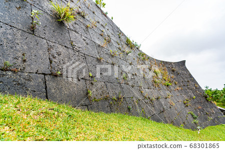 Shurijo Castle Park and walls in Okinawa 68301865