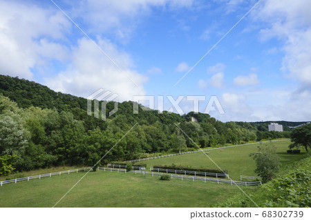 Park on the river 68302739