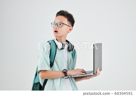 Shocked schoolboy Shocked schoolboy 68304591