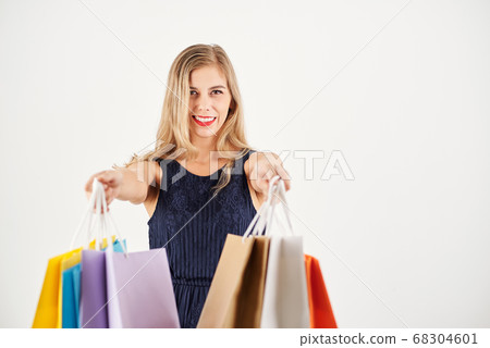 Shopping spree concept Shopping spree concept 68304601