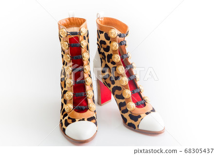 Leopard print boots Leopard print boots 68305437