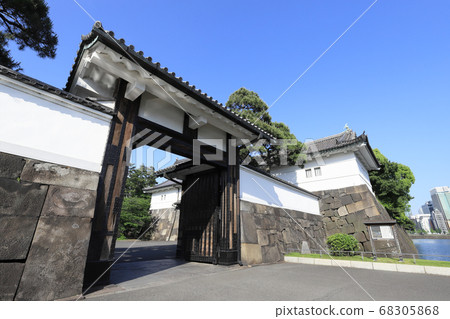 江戶城和櫻田門(櫻田門和高麗門外的前江戶城) 江戶城和櫻田門(櫻田門和高麗門外的前江戶城) 68305868
