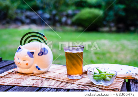 夏日傍晚清涼啤酒 夏日傍晚清涼啤酒 68306472