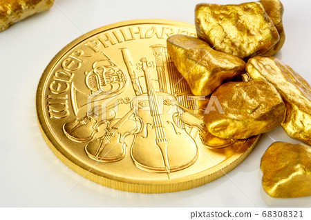 golden austrian philharmoniker one ounce coin 68308321