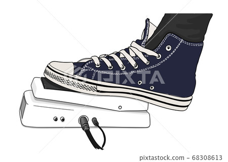 An electric guitar. An electric guitar. 68308613