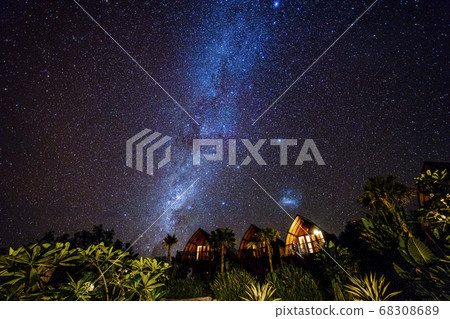 Milky Way and lodge 68308689