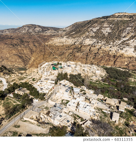 Oblique aerial view of Dana Village Oblique aerial view of Dana Village 68311355