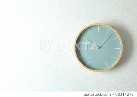 Big beautiful stylish clock hanging on light Big beautiful stylish clock hanging on light 68314272