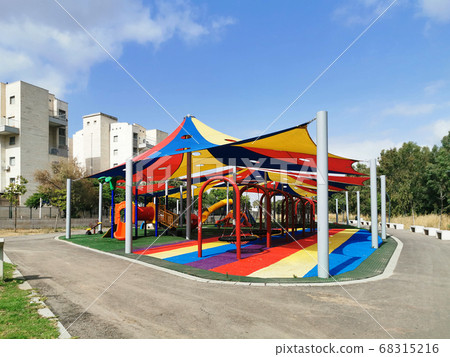 Modern playground in Israel Modern playground in Israel 68315216