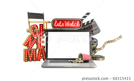 Online theatre cinema had light concept nave lets Online theatre cinema had light concept nave lets 68315415
