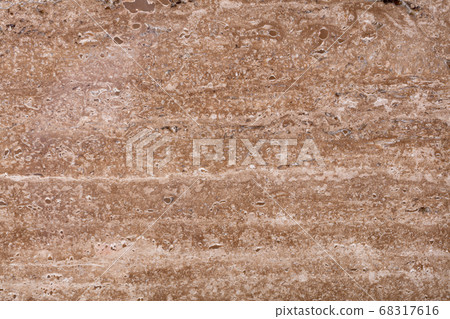 Travertine background in your adorable brown color for stylish design view. 68317616
