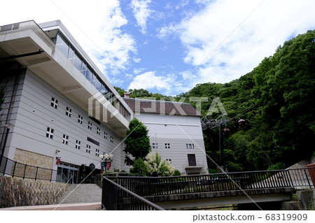 Station at the foot of the ropeway to Kobe Nunobiki Herb Garden "Sanroku Station" 68319909