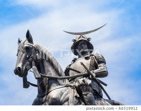 Date Masamune Equestrian Statue Sendai Castle Ruins Date Masamune Equestrian Statue Sendai Castle Ruins 68319912