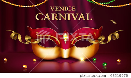 ve diamonds and golden frame elements isolated on bokeh nice carnival poster black ornate mask with ve diamonds and golden frame elements isolated on bokeh nice carnival poster black ornate mask with 68319976