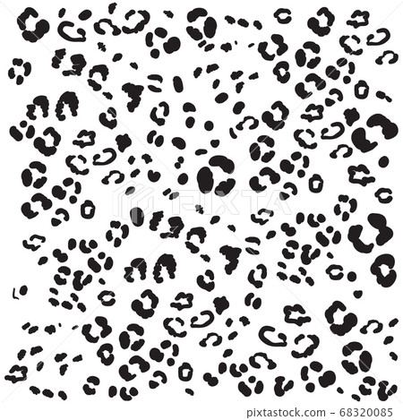 Leopard spotted texture Seamless pattern 68320085