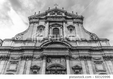 Church of St. Ignatius of Loyola at Campus Martius, Italian: Chiesa di Sant'Ignazio di Loyola, Piazza Sant'Ignazio, Rome, Italy 68320996
