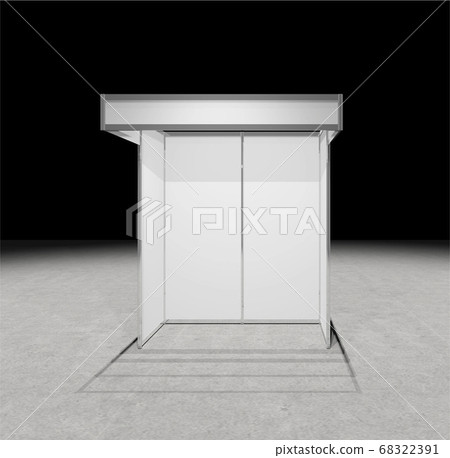展位3d渲染 68322391