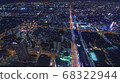 從阿倍野Harukas看大阪灣的夜景 68322944