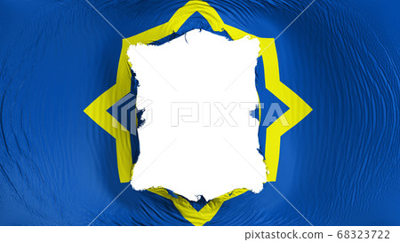 Square hole in the Seoul city flag 68323722