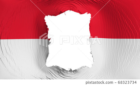 Square hole in the Monaco flag Square hole in the Monaco flag 68323734