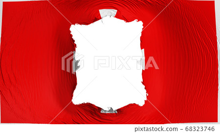 Square hole in the Cetinje flag Square hole in the Cetinje flag 68323746