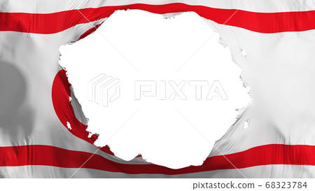 Broken Northern Cyprus flag Broken Northern Cyprus flag 68323784