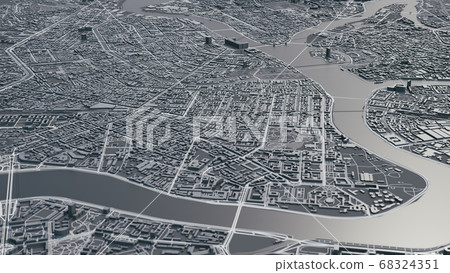 Saint Petersburg city map.  68324351