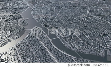 Saint Petersburg city map.  68324352