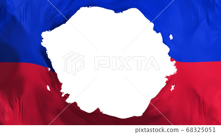 Broken Haiti flag Broken Haiti flag 68325051