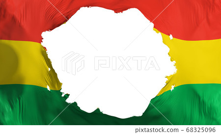Broken Bolivia flag Broken Bolivia flag 68325096
