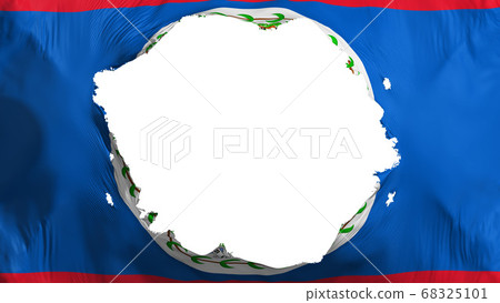 Broken Belize flag Broken Belize flag 68325101