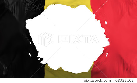 Broken Belgium flag Broken Belgium flag 68325102