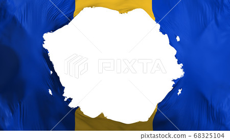 Broken Barbados flag Broken Barbados flag 68325104