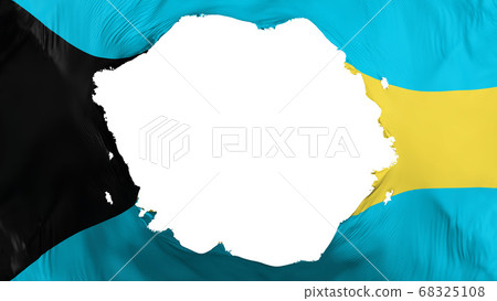 Broken Bahamas flag Broken Bahamas flag 68325108
