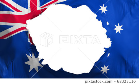 Broken Australia flag Broken Australia flag 68325110