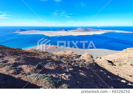 View of Mirador del Rio, Lanzarote, Canary Islands, Spain 68326250