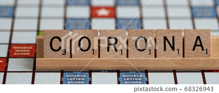 English word CORONA Corona 68326943