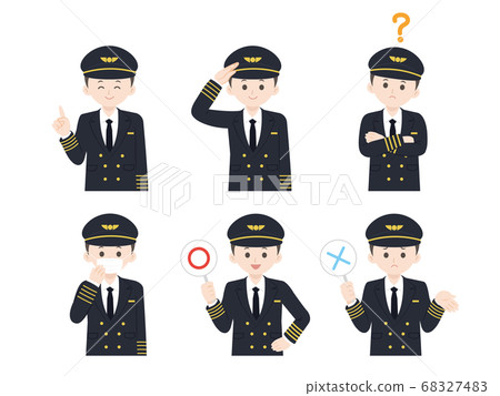 宇航員船長插畫面部表情變化集 68327483