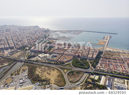 Aerial photo of Torrevieja cityscape Aerial photo of Torrevieja cityscape 68329593