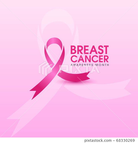 pink ribbon breast cancer icon pink ribbon breast cancer icon 68330269