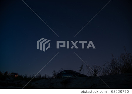 Appearing at night view Vancouver Vancouver British Columbia Canada Appearing at night view Vancouver Vancouver British Columbia Canada 68330750