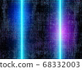 Neon Glow Lights, Futuristic 80s Background 68332003