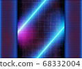 Background with Abstract Glow Lights 68332004