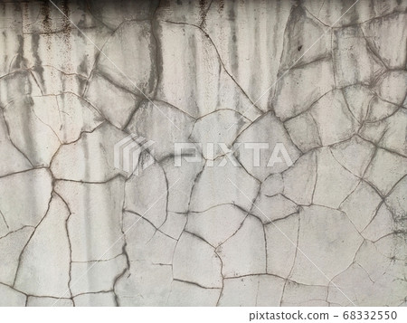 Grey Concrete Texture old wall with peeling paint, 68332550