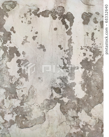 Grey Concrete Texture old wall with peeling paint, 68332640