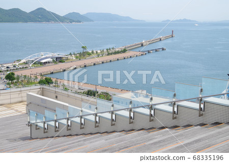 View of Takamatsu Port from the observatory View of Takamatsu Port from the observatory 68335196