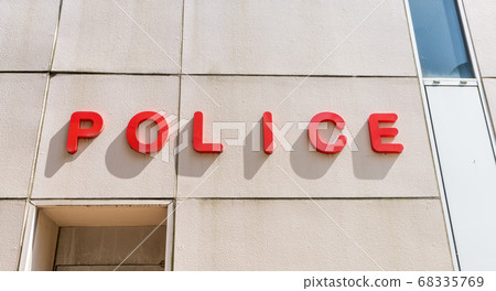 警察標誌 警察標誌 68335769